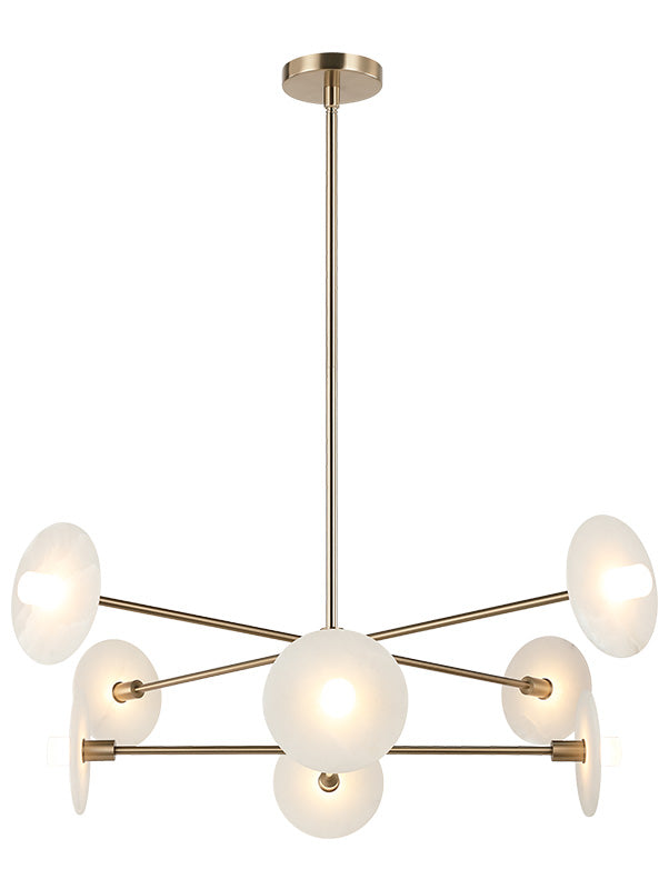 Luminaire suspendu | MONUMENT - Or champagne
