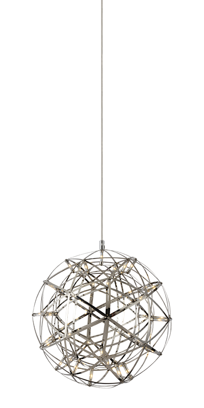 Luminaire suspendu Chrome | MANHATTAN SERIES - Chrome