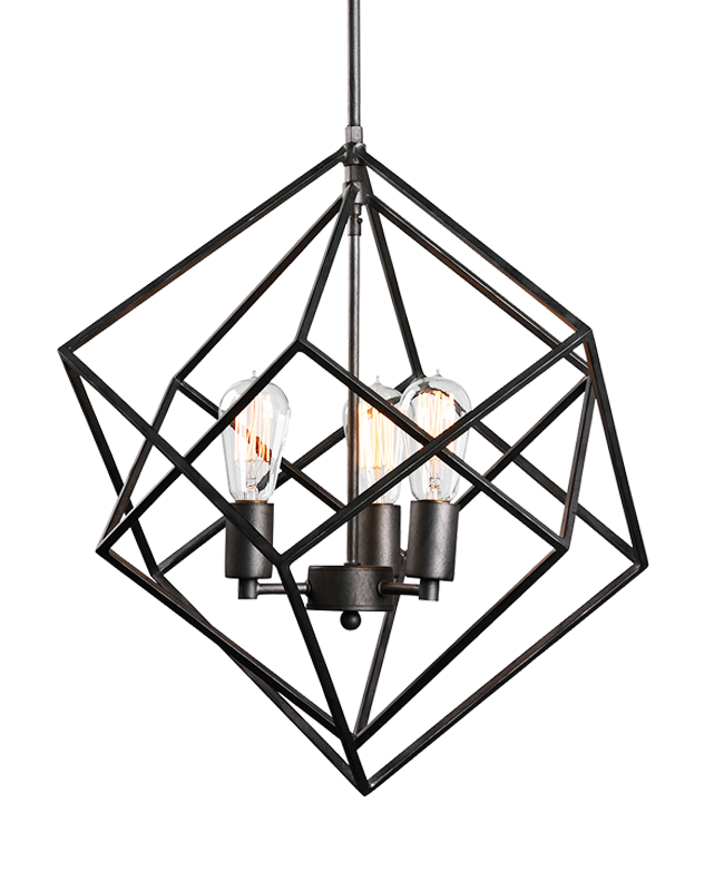 Luminaire suspendu Noir | GEOMETRY SERIES - Noir