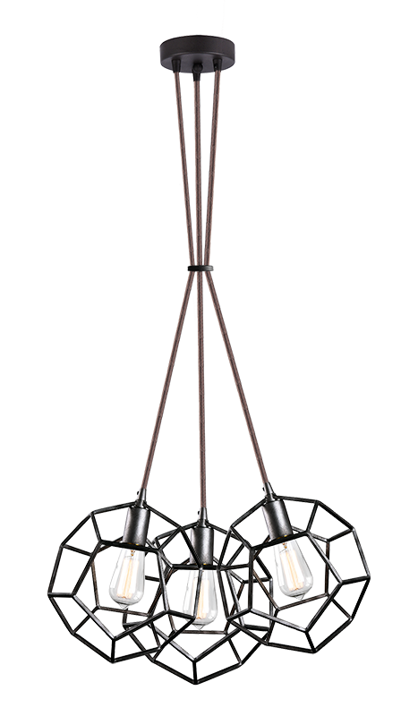 Luminaire suspendu Noir | GEOMETRY SERIES - Noir