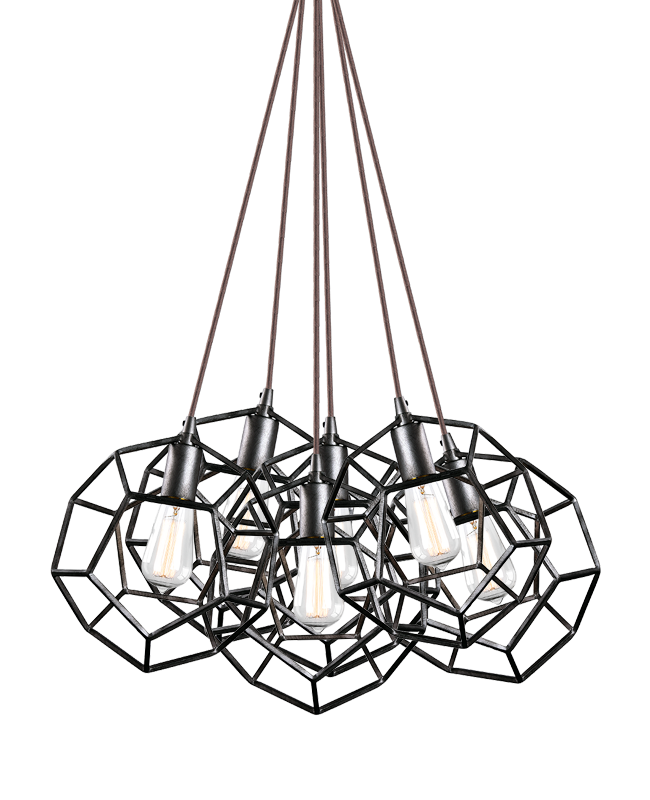 Luminaire suspendu Noir | GEOMETRY SERIES - Noir