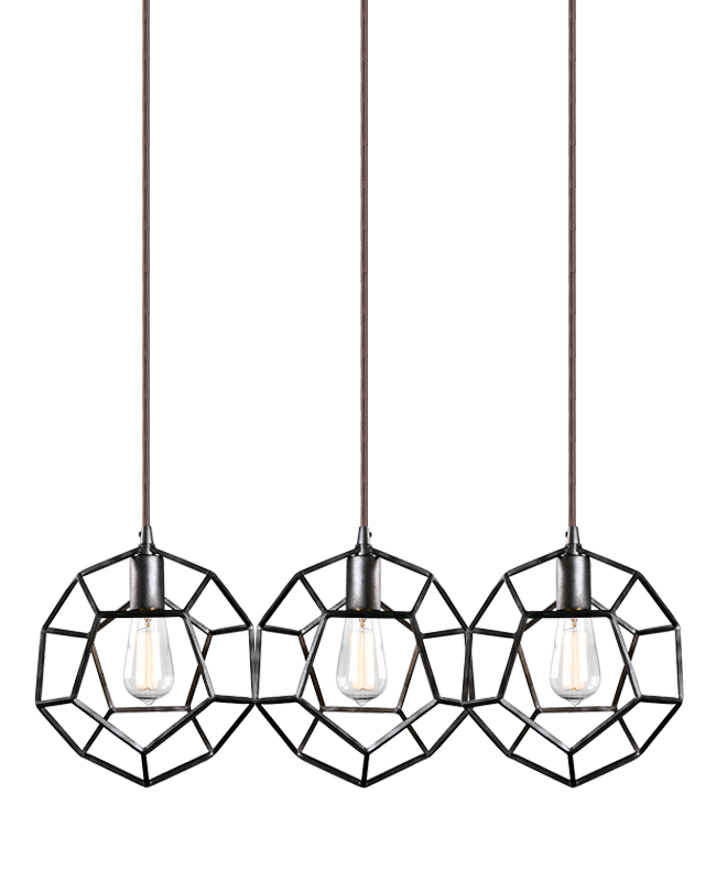 Luminaire suspendu Noir | GEOMETRY SERIES - Noir