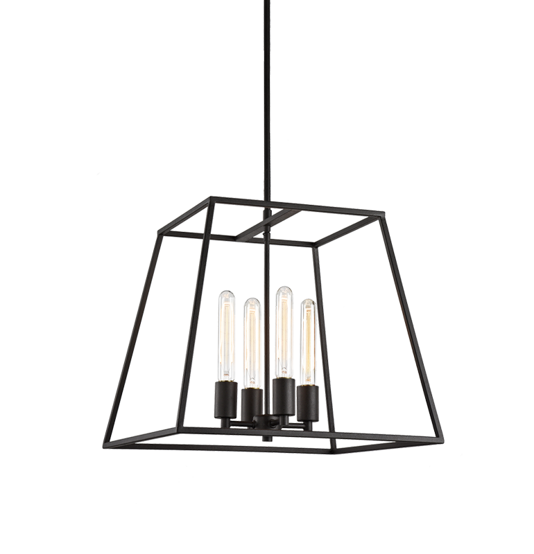 Luminaire suspendu Noir | CANDOR - Noir