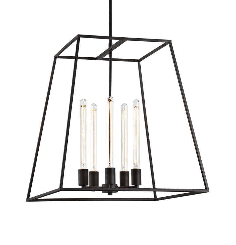 Luminaire suspendu Noir | CANDOR - Noir