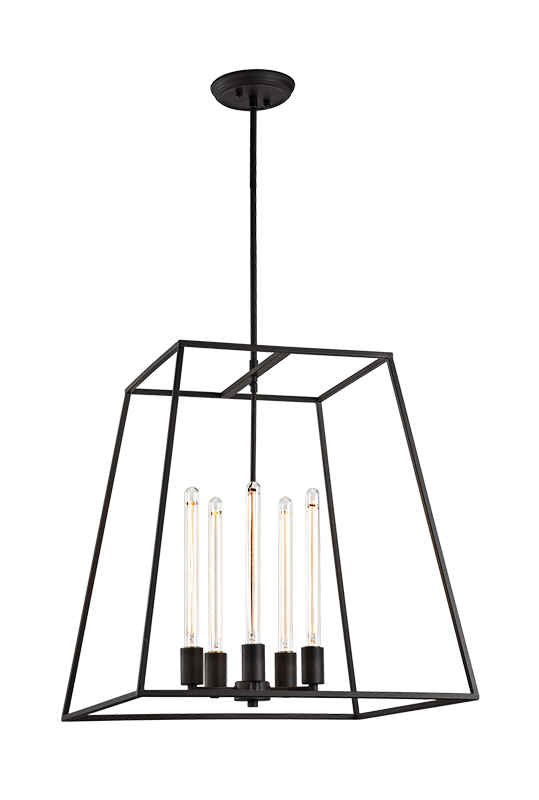 Luminaire suspendu Noir | CANDOR - Noir