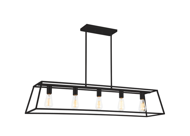 Luminaire suspendu Noir | CANDOR - Noir