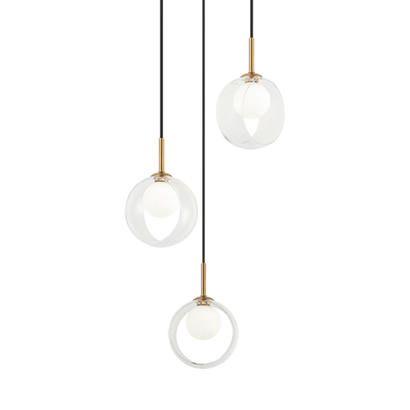Luminaire suspendu | DELCIA - Laiton