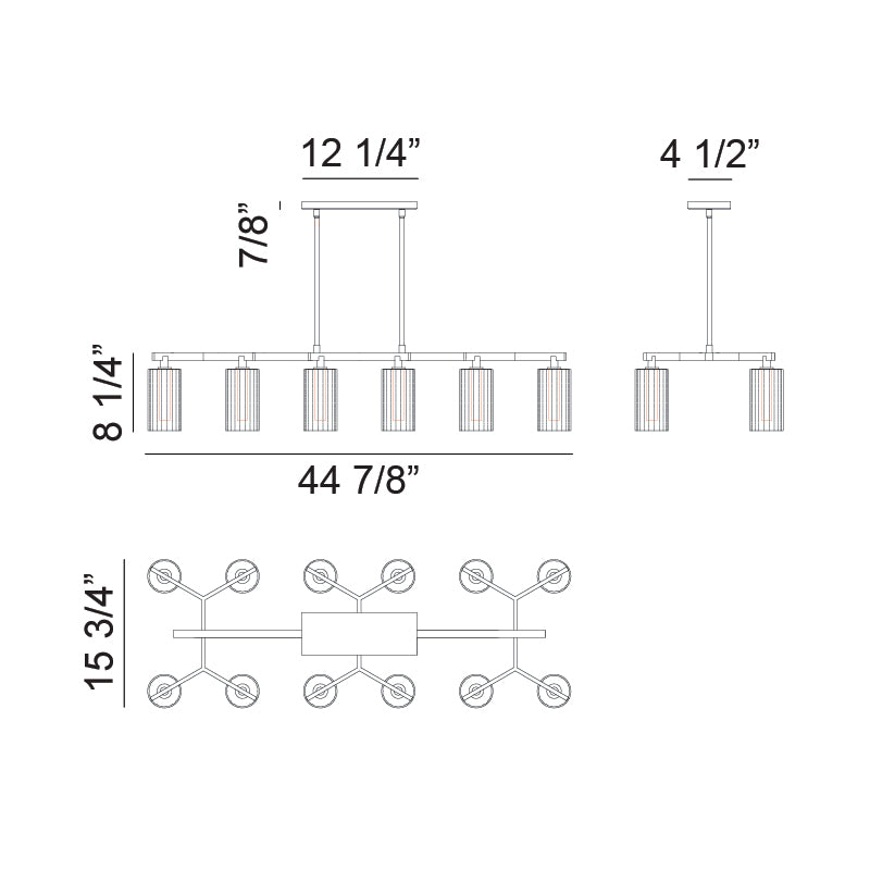 Luminaire suspendu | KRISTOF - Noir