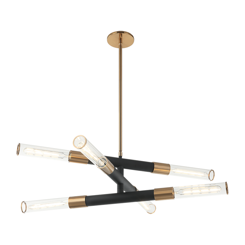 Luminaire suspendu | TUBO - Laiton