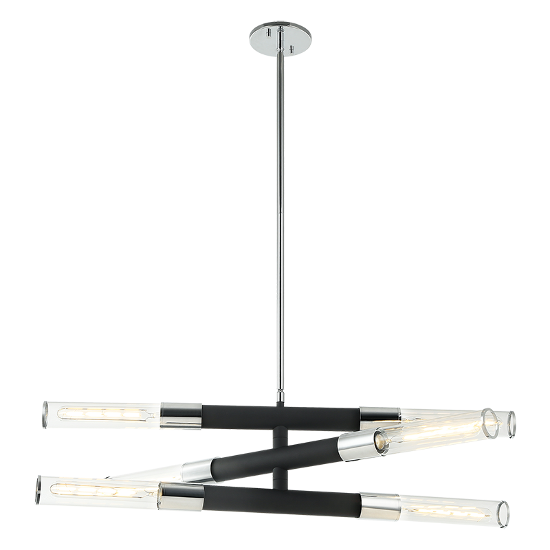 Luminaire suspendu | TUBO - Noir