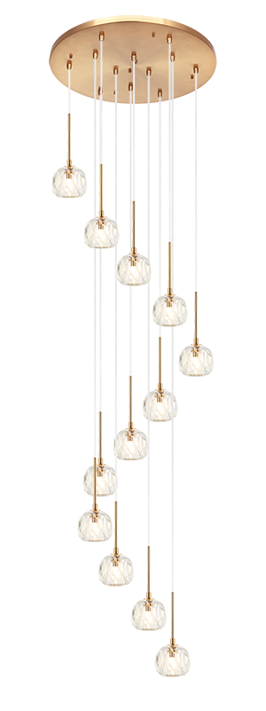 Accessoire | MULTI CEILING CANOPY (LINE VOLTAGE) - Laiton