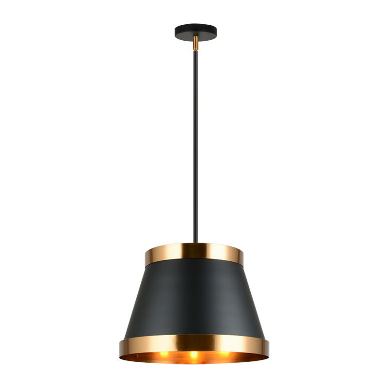 Luminaire suspendu | CASKE - Noir