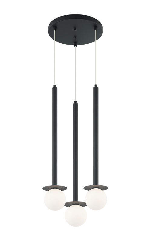 Luminaire suspendu | REIGNDROP - Noir