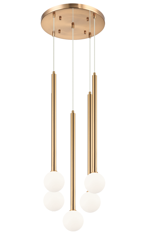 Luminaire suspendu | REIGNDROP - Laiton