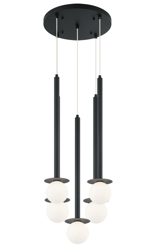 Luminaire suspendu | REIGNDROP - Noir
