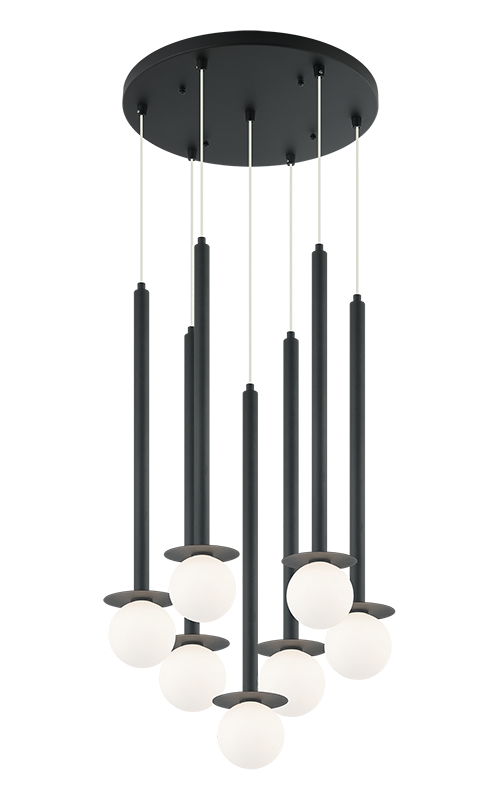 Luminaire suspendu | REIGNDROP - Noir