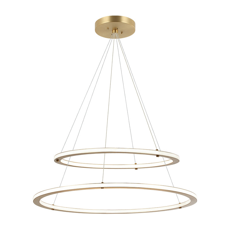 Luminaire suspendu | VICTORIA - Or brossé
