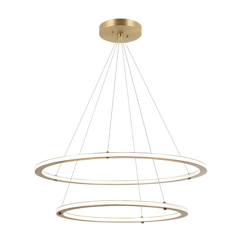 Luminaire suspendu | VICTORIA - Or brossé
