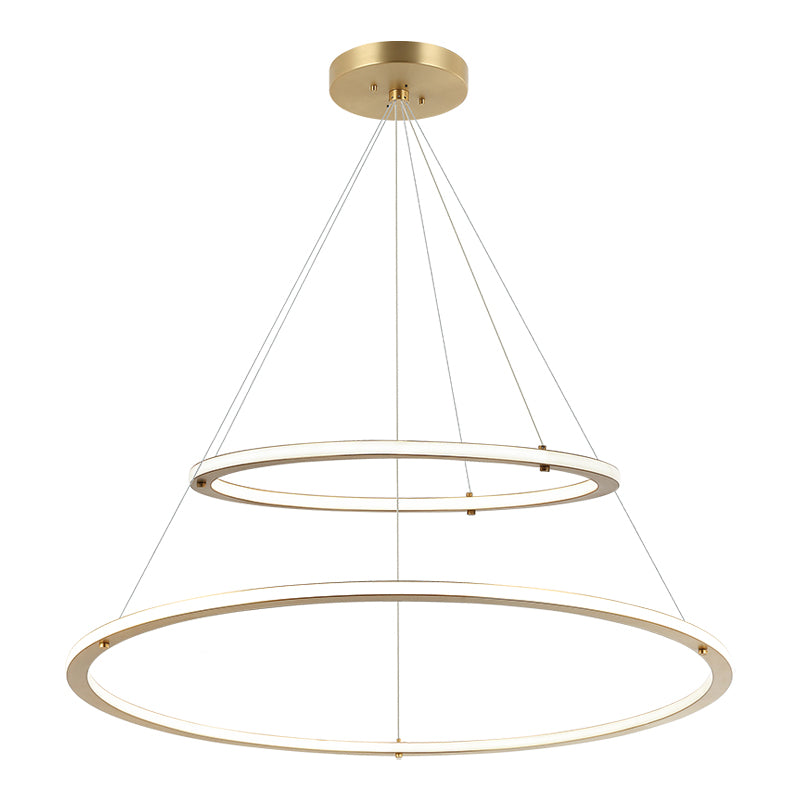 Luminaire suspendu | VICTORIA - Or brossé