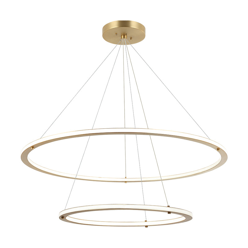 Luminaire suspendu | VICTORIA - Or brossé
