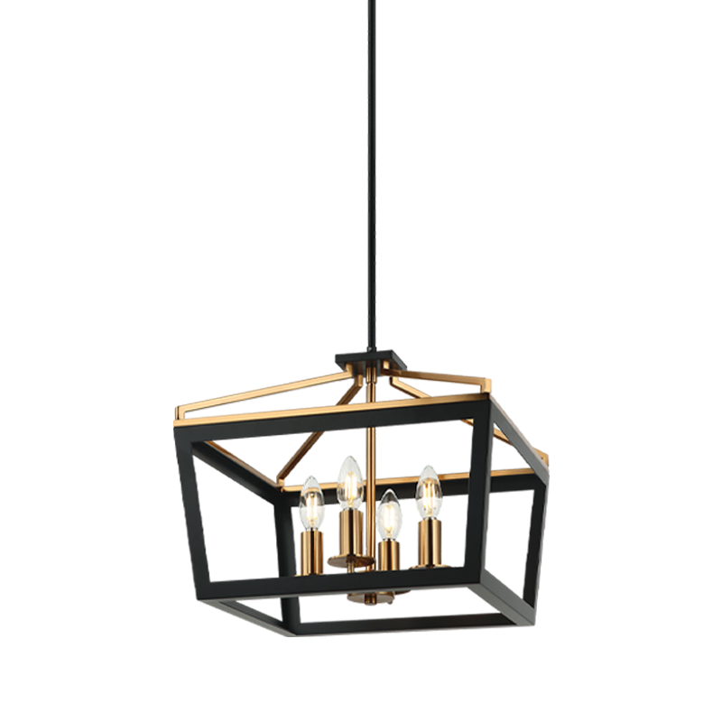 Luminaire suspendu | MAVONSHIRE - Noir et laiton