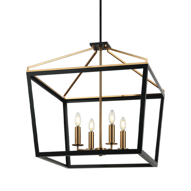 Luminaire suspendu | MAVONSHIRE - Noir et laiton