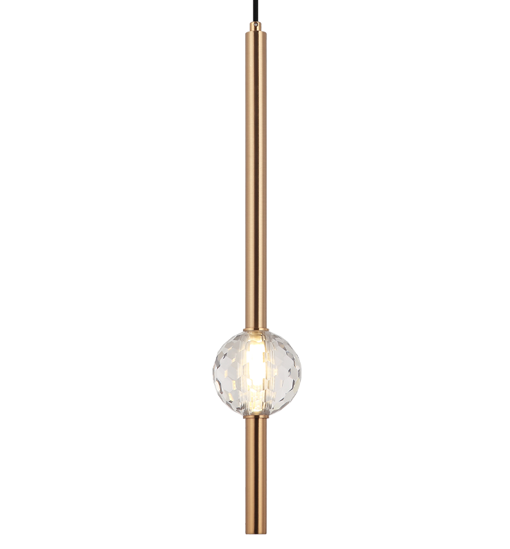 Luminaire suspendu | WINDCHIMER - Laiton