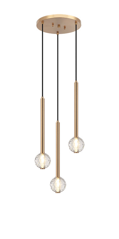 Luminaire suspendu | WINDCHIMER - Laiton