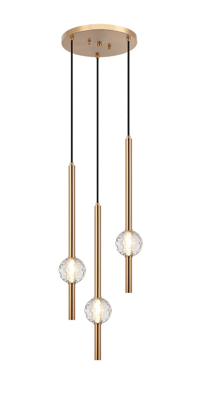 Luminaire suspendu | WINDCHIMER - Laiton