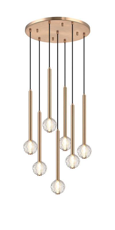 Luminaire suspendu | WINDCHIMER - Laiton