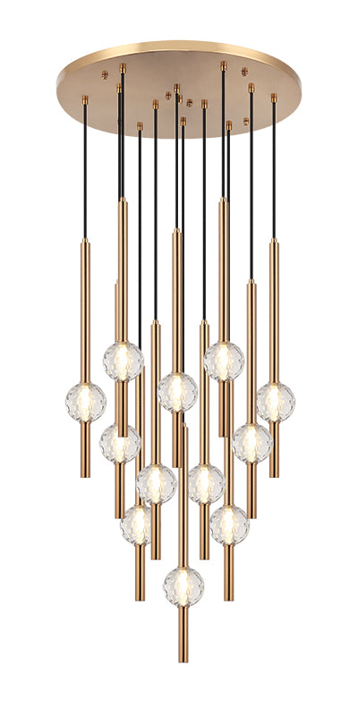 Luminaire suspendu | WINDCHIMER - Laiton