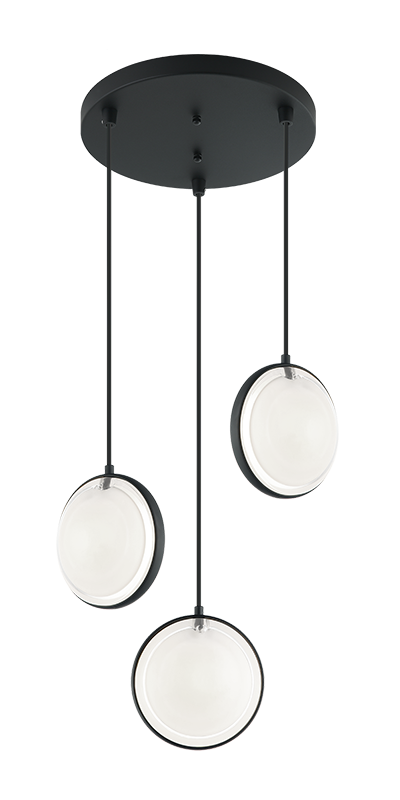 Luminaire suspendu | CHATOYANT - Noir