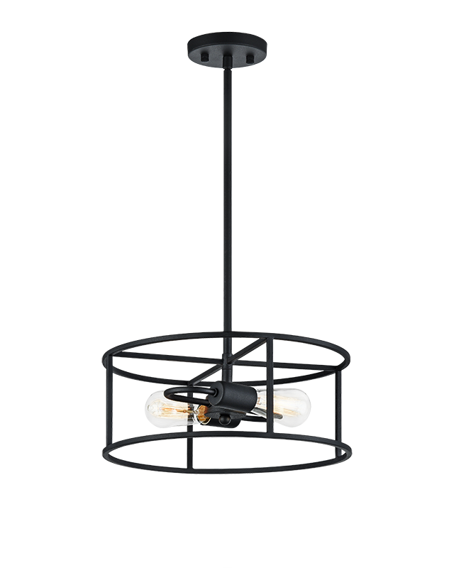 Luminaire suspendu Noir | CANDID - Noir