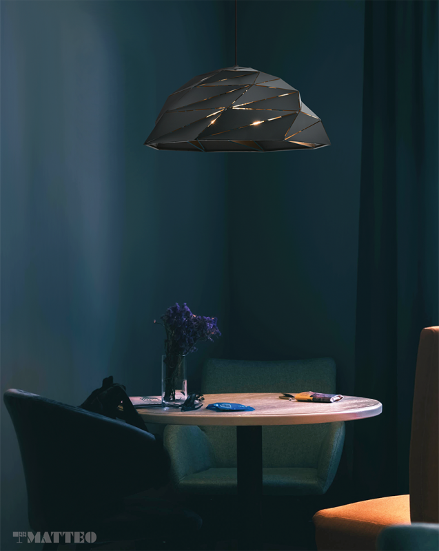 Luminaire suspendu | RIKU - Gris
