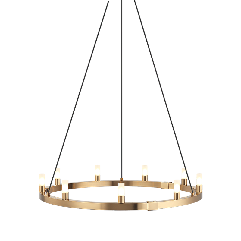 Luminaire suspendu | CASCADIAN - Laiton