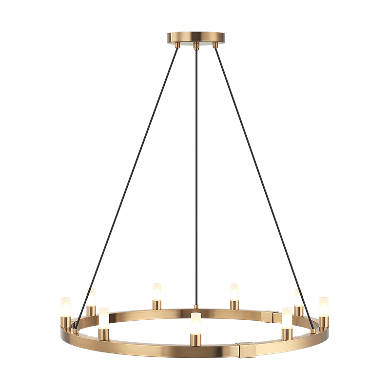 Luminaire suspendu | CASCADIAN - Laiton