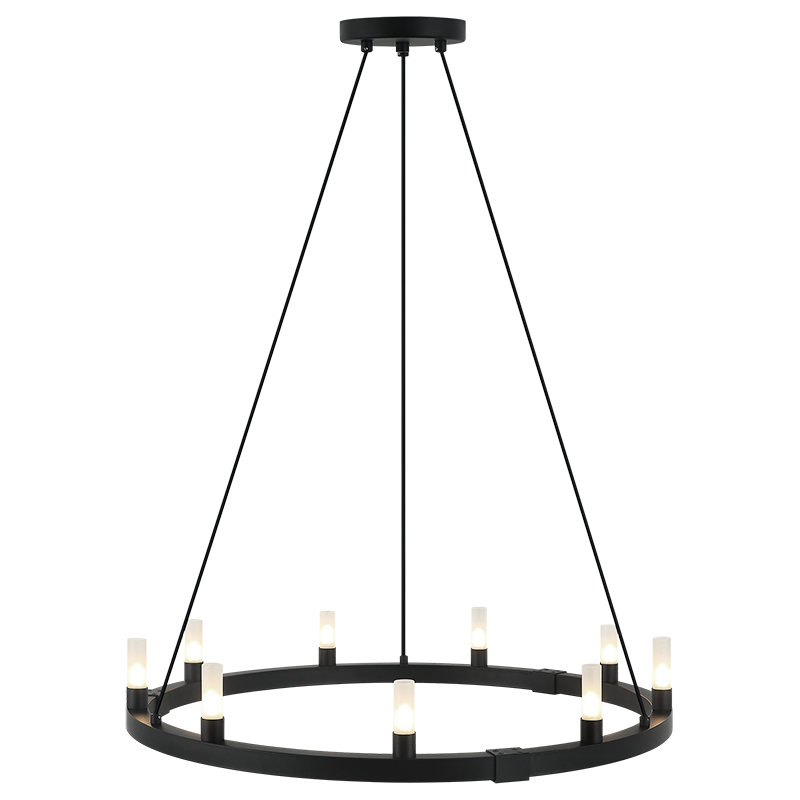 Luminaire suspendu | CASCADIAN - Noir