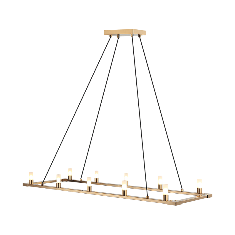 Luminaire suspendu | CASCADIAN - Laiton