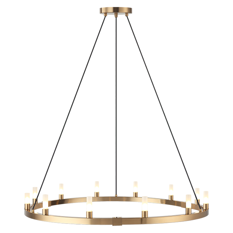 Luminaire suspendu | CASCADIAN - Laiton