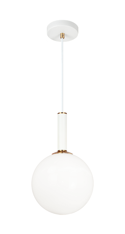 Luminaire suspendu | STELLAR - Laiton — Abat-jour ouvert