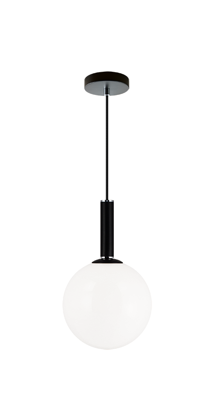 Luminaire suspendu | STELLAR - Noir — Abat-jour ouvert