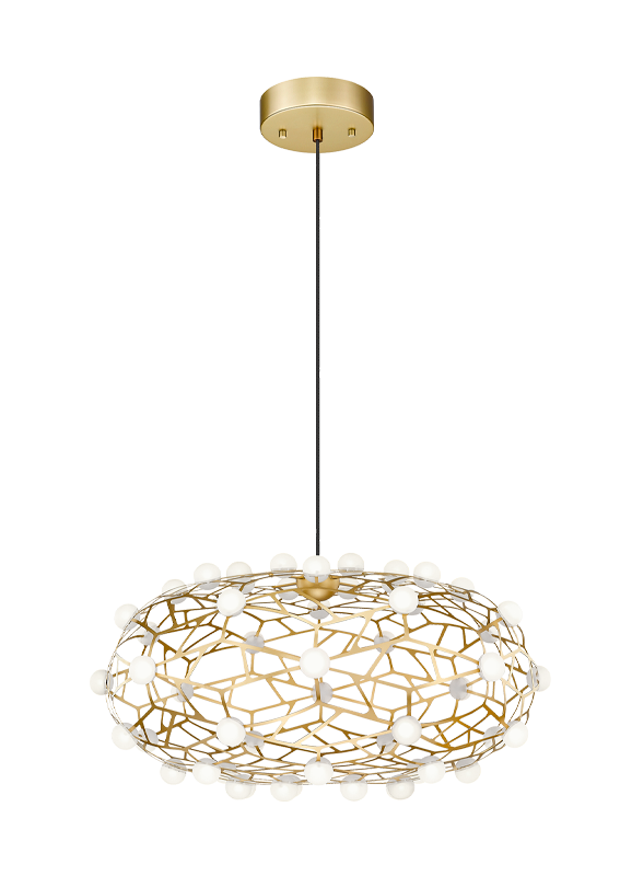Luminaire suspendu | CORAL - Or