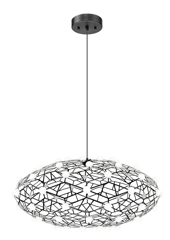 Luminaire suspendu | CORAL - Noir