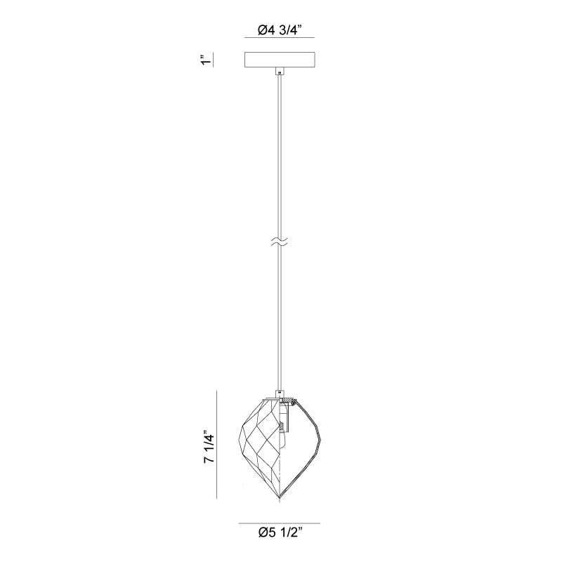 Luminaire suspendu | GEMMA - Blanc