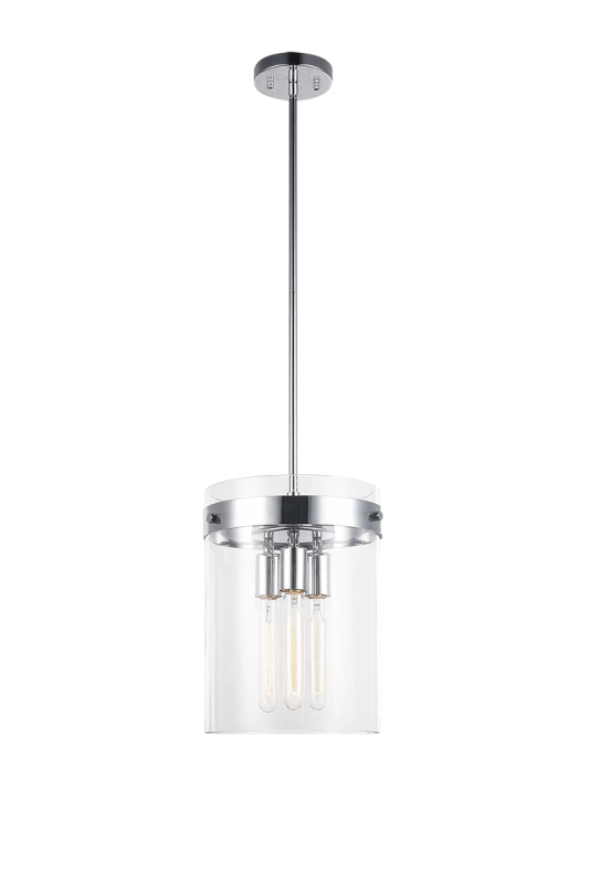 Luminaire suspendu | ZALE - Chrome