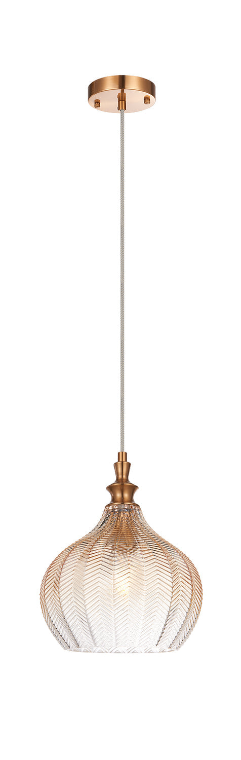 Luminaire suspendu Laiton doré vieilli | RENITY