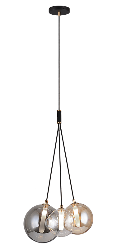 Luminaire suspendu Noir | MAGMA - Noir