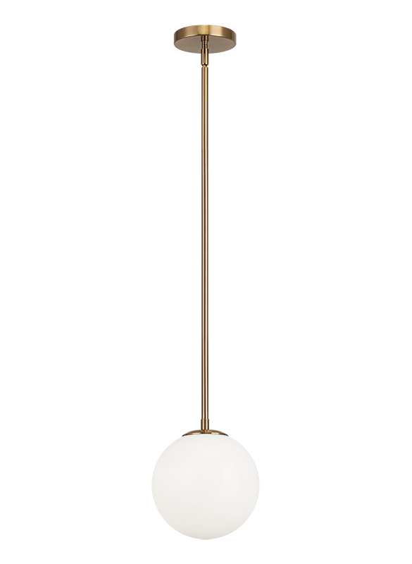 Luminaire suspendu | NOVO - Laiton — Abat-jour ouvert