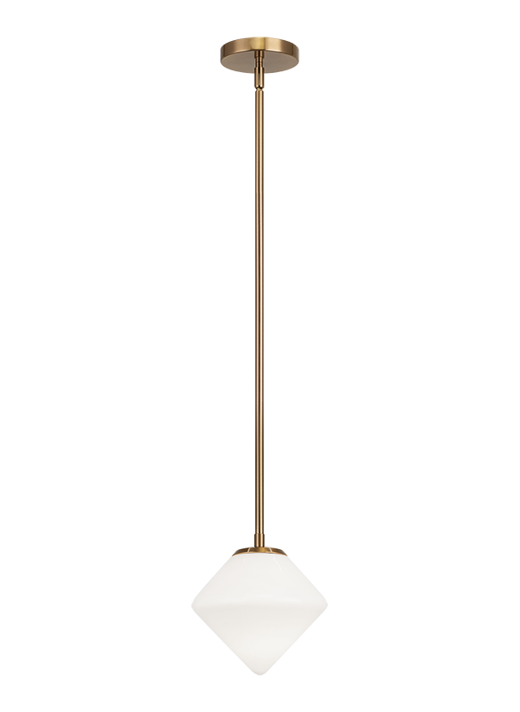 Luminaire suspendu | NOVO - Laiton — Abat-jour ouvert