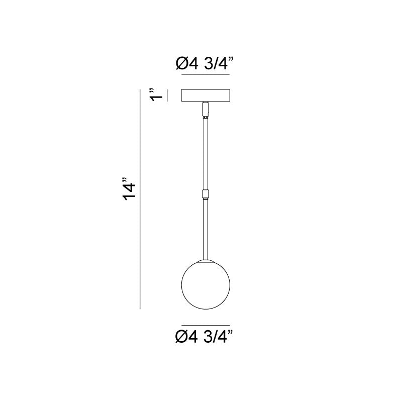 Luminaire suspendu Laiton | NOVU - Laiton